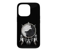 Custodia per iPhone 13 Pro Ufficiale Spiral Wolf Chi Yin Yang Gothic Fantasy