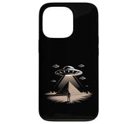 Custodia per iPhone 13 Pro UFO Piramide Aliena Antico Mistero Rapimento Spazio Uomini Donne