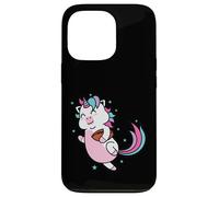 Custodia per iPhone 13 Pro Unicorno che gioca a rugby o