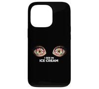 Custodia per iPhone 13 Pro Vedo In Ice Cream Caleidoscopio Occhi Donne Ragazza Congelato Trattare