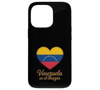 Custodia per iPhone 13 Pro Venezuela en el Corazon Orgullo, Amor y Raíces Venezolanas