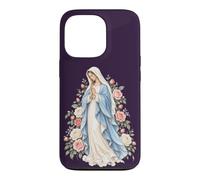 Custodia per iPhone 13 Pro Vergine Maria Preghiera cattolica e devozione mariana