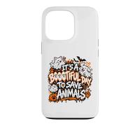Custodia per iPhone 13 Pro Vet Assistant Vet Tech It's A Bootiful Day to Save Animals