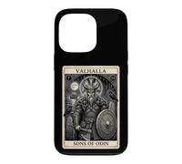 Custodia per iPhone 13 Pro Vichinghi Figli di Odino Norreno Warrior Valhalla Odin Tarocchi