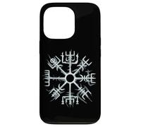 Custodia per iPhone 13 Pro Vichingo Vegvisir Walhalla rune bussola nordica