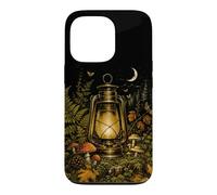 Custodia per iPhone 13 Pro Vintage Foresta Lanterna Autunno Campeggio Natura Boschi For