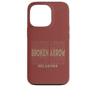 Custodia per iPhone 13 Pro Vintage Freccia Rotta Oklahoma