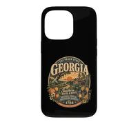 Custodia per iPhone 13 Pro Vintage Georgia Peach State Southern Roots