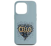 Custodia per iPhone 13 Pro Violoncello Cat Classic Music Violoncello Kitten Violoncello Violoncello Violoncello