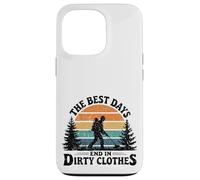 Custodia per iPhone 13 Pro Vita da Detectorista The Best Days End In Dirty Clothes