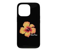 Custodia per iPhone 13 Pro Vivere Pono ibisco Hawaii equilibrio natura armonia aloha ohana