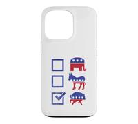 Custodia per iPhone 13 Pro Votazione USA Democratico Procione repubblicano Casella di controllo americana