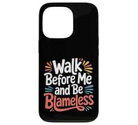 Custodia per iPhone 13 Pro Walk Before Me And Be Blameless Disciplina spirituale |-
