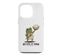 Custodia per iPhone 13 Pro We Rise At Dawn Cottagecore Frog - Paniere a lievitazione naturale