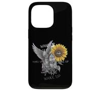 Custodia per iPhone 13 Pro Weirdcore Wake Up con occhio di girasole e casa Cottagecore