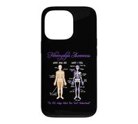 Custodia per iPhone 13 Pro What You See What I Feel Skeleton Fibromyalgia Awareness