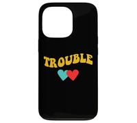 Custodia per iPhone 13 Pro where i go trouble follows couple