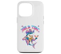 Custodia per iPhone 13 Pro Wild Tide Dancing Cowboy Shark Summer Fiesta