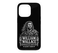 Custodia per iPhone 13 Pro William Wallace Guardiano della Scozia 1270-1305 xilografia