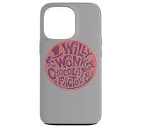 Custodia per iPhone 13 Pro Willy Wonka and the Chocolate Factory Circle Logo