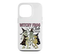 Custodia per iPhone 13 Pro Witchy Frog Club Midnight Only On Halloween Frog Coven