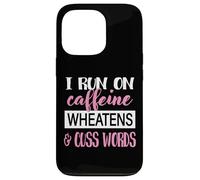 Custodia per iPhone 13 Pro Womens Caffiene & Words Wheaten Terrier Dog Lover