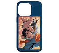 Custodia per iPhone 13 Pro Wonder Woman and Superman Flying Selfie