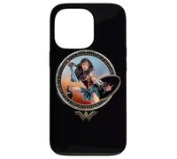 Custodia per iPhone 13 Pro Wonder Woman Movie Battle Pose