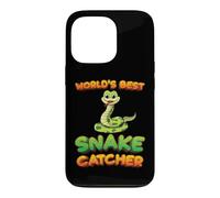 Custodia per iPhone 13 Pro Worlds Best Snake Catcher Snake Hunter Pit Viper Snake Lover