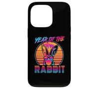 Custodia per iPhone 13 Pro Year Of The Rabbit Retro Vintage 80s Funny Bunny Lover