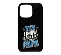 Custodia per iPhone 13 Pro Yes I Know I Look Like My Papa Simpatico papà sosia -