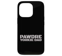 Custodia per iPhone 13 Pro Yorkie Dad Dog Father Yorkshire Terrier Lover