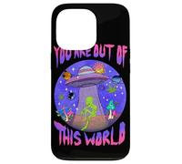 Custodia per iPhone 13 Pro You Are Cosmic Alien UFO Graphic Design