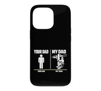 Custodia per iPhone 13 Pro Your Dad My Dad Lineman Electrician Electrical Lineworker