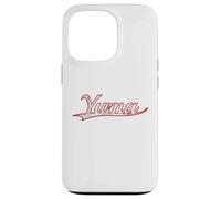 Custodia per iPhone 13 Pro Yuma Arizona Sun Belt Vintage Varsity Distressed Throwback