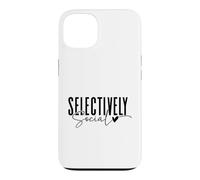 Custodia per iPhone 13 Progettazione selettiva di citazioni introverse sociali