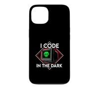 Custodia per iPhone 13 Programmer I Code In The Dark Retro Hacker Skull