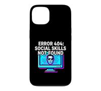 Custodia per iPhone 13 Programmer Introvert Error 404 Social Skills Not Found