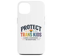 Custodia per iPhone 13 Proteggi i bambini trans LGBTQ+ Pride Equality Support Design