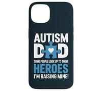 Custodia per iPhone 13 Proud Autism Dad - Raising My Hero Awareness Father Papa