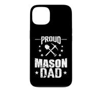 Custodia per iPhone 13 Proud Mason Dad Edilizia Padre Massoneria
