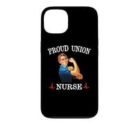 Custodia per iPhone 13 Proud Union Nurse Safe Staffing Saves Night Shift RN ER ICU