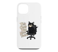 Custodia per iPhone 13 Questa sedia non è mai stata il tuo gatto