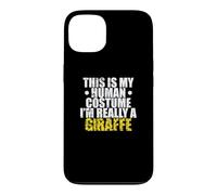 Custodia per iPhone 13 Questo è il mio costume umano I'm Really a Giraffe