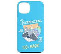 Custodia per iPhone 13 Racoonicorn Magic unisce Trash Panda Unicorn Lovers Racoon