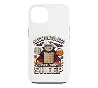 Custodia per iPhone 13 Ragionieri Non Contare Le Pecore Divertente Ragioniere Di Halloween