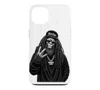 Custodia per iPhone 13 Rapper della West Coast Sasquatch Urban Street Style Bigfoot