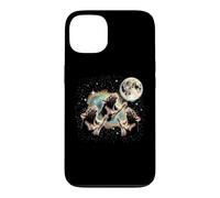 Custodia per iPhone 13 Rats Howling At The Moon - Simpatico topo divertente per amanti dei topi