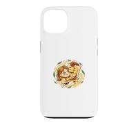 Custodia per iPhone 13 Ravioli Carini Coppia Abbraccio Pasta Italiana