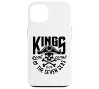 Custodia per iPhone 13 Re dei sette mari Wild Abstract Skull Real Gangs